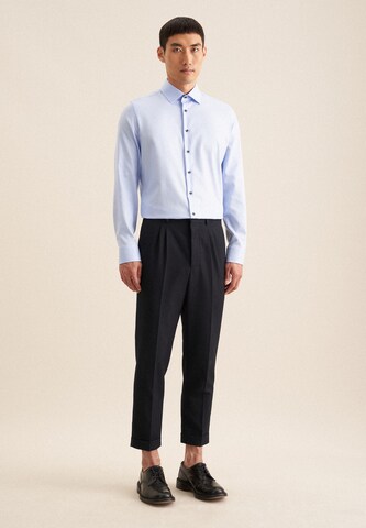 SEIDENSTICKER Slim fit Zakelijk overhemd ' Shaped ' in Blauw