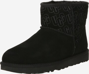 UGG Boots 'CLASSIC' in Schwarz: predná strana