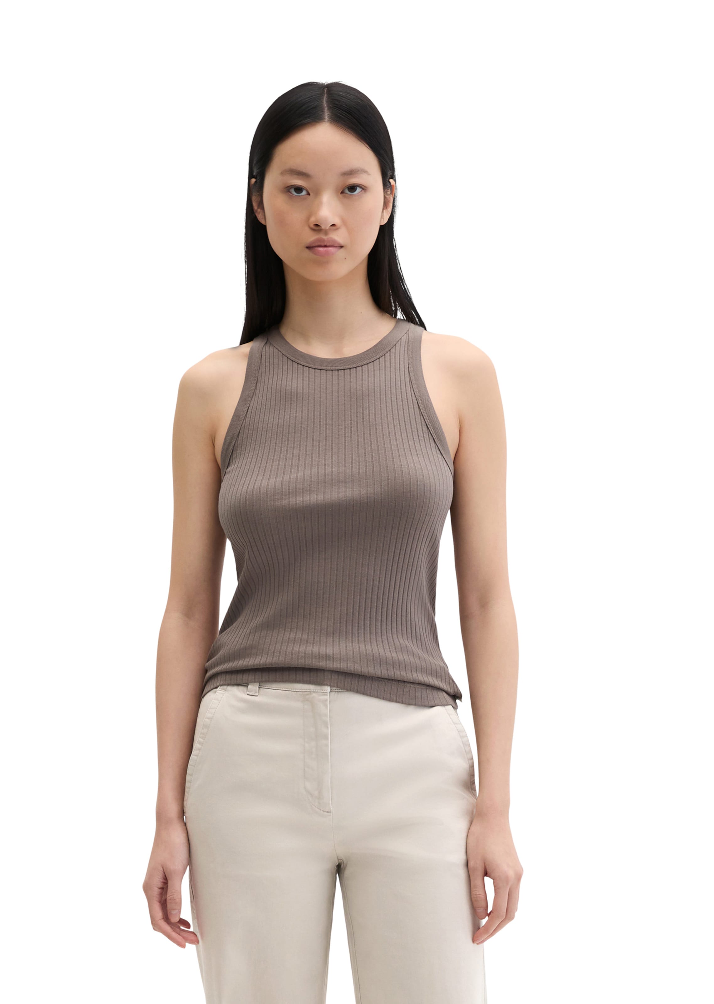 Marc O'Polo Top in Braun: Vorderseite