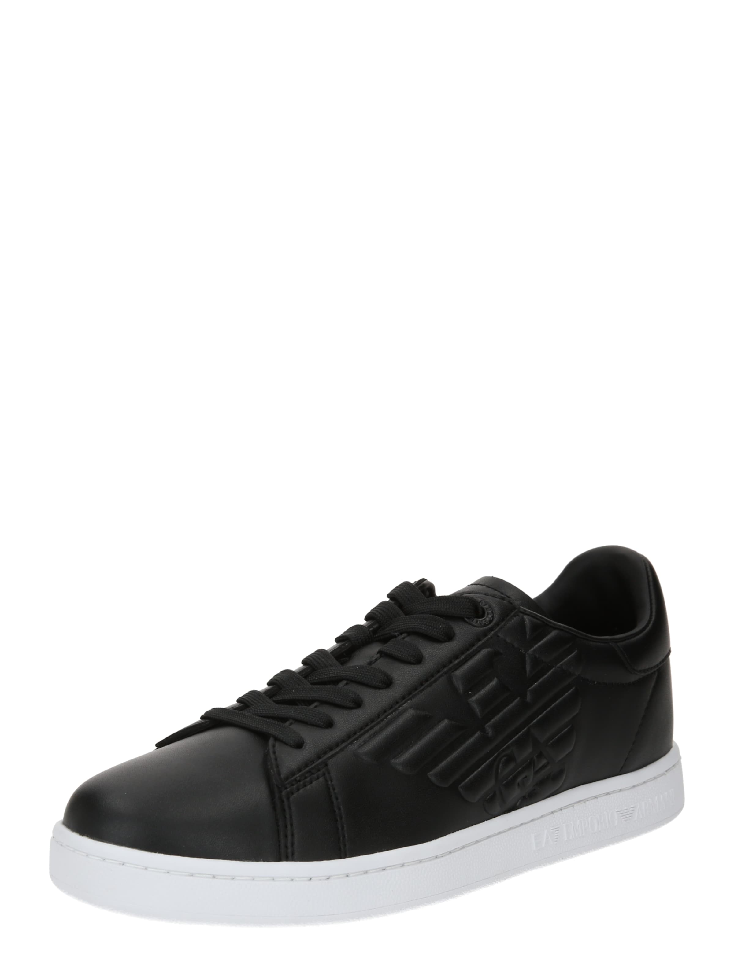 Sneaker bassa EA7 Emporio Armani di colore nero, Visualizzazione prodotti
