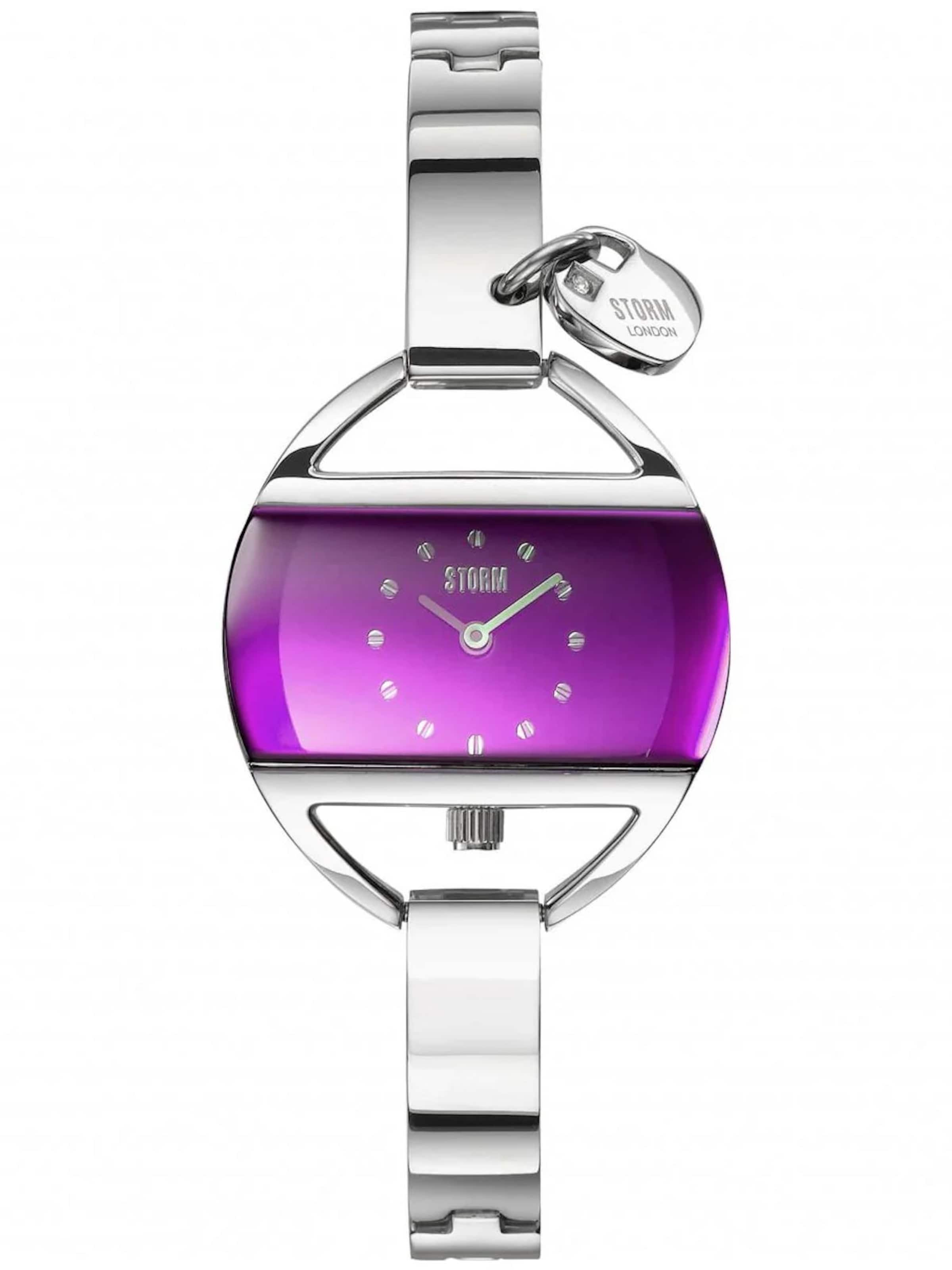 STORM Analog Watch 'Temptress Charm' in Purple: front