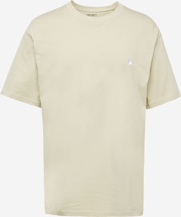 Carhartt WIP T-shirt 'Madison' i beige: framsida