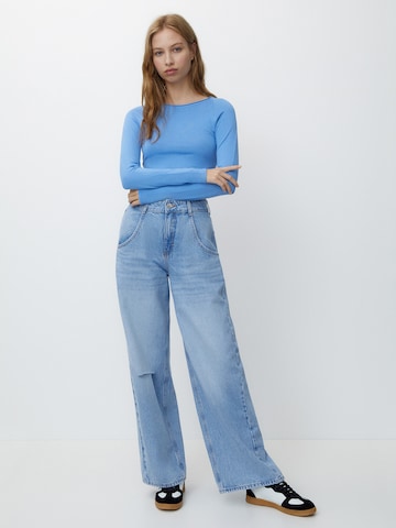 Pull&Bear Svetr – modrá