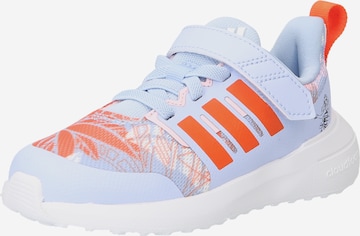 ADIDAS SPORTSWEAR Sports shoe 'Disney Fortarun 2.0 Moana Cloudfoam Elastic Lace Strap' in Blue: front