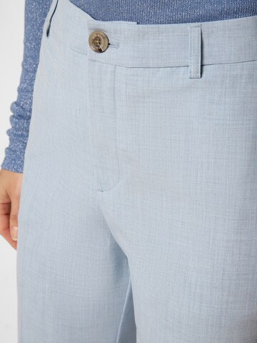 MOS MOSH Regular Pleated Pants in Blue