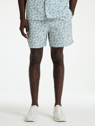CHASIN' Swimming Trunks 'Soll' in Blue: front