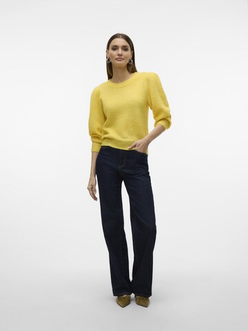 Pull-over 'VMVigga' VERO MODA en jaune