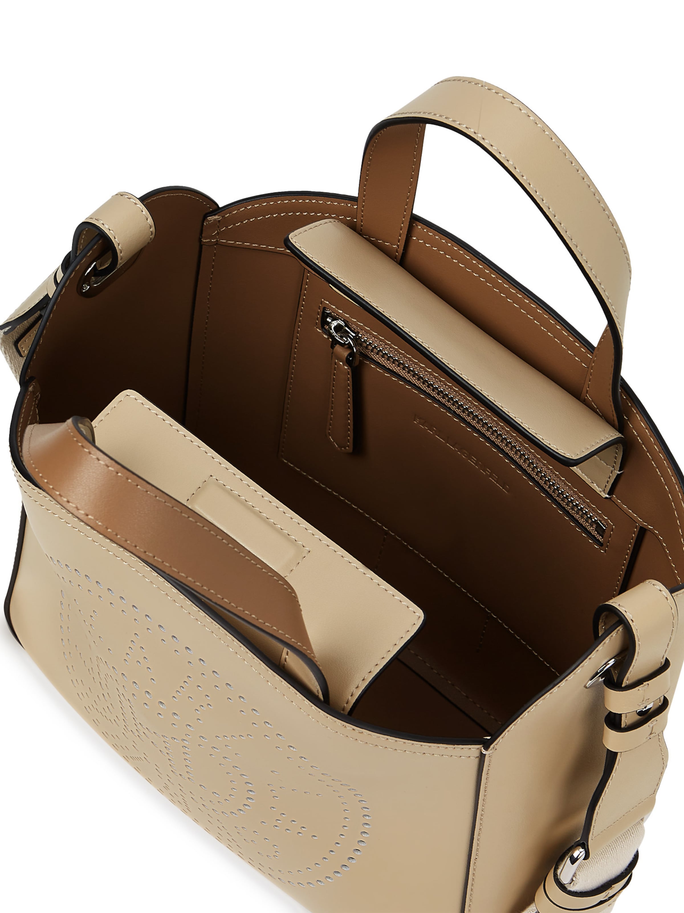 Borsa a mano di Karl Lagerfeld in beige