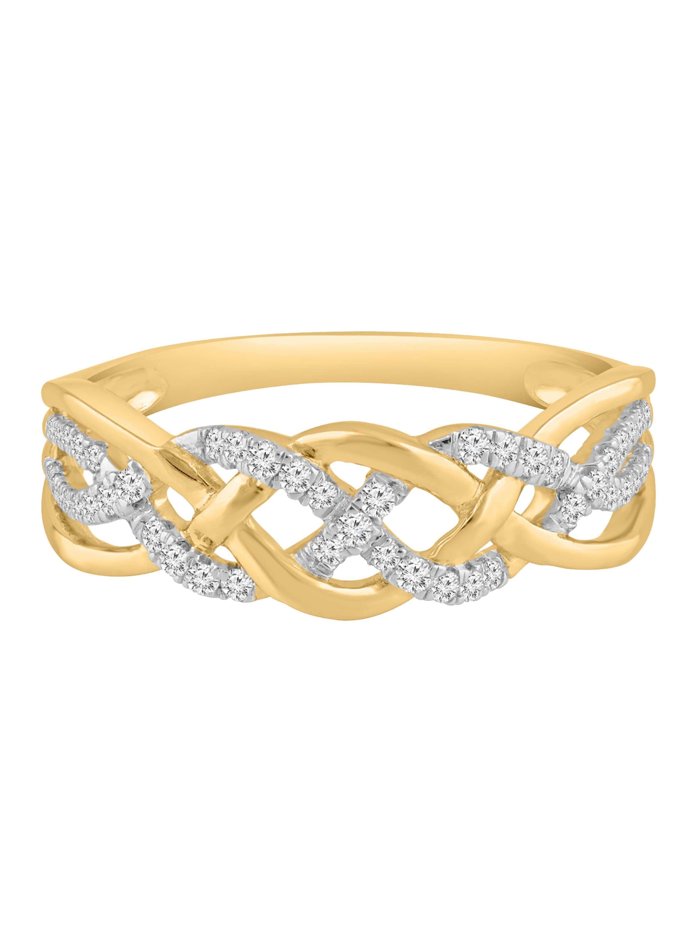 Diamant Exquis Ring in Gold: front