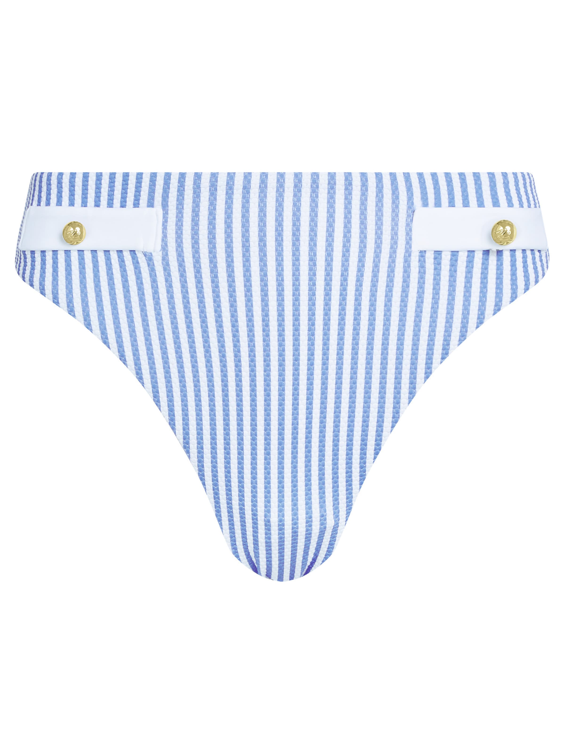 Karl Lagerfeld Долнище на бански тип бикини в синьо: отпред