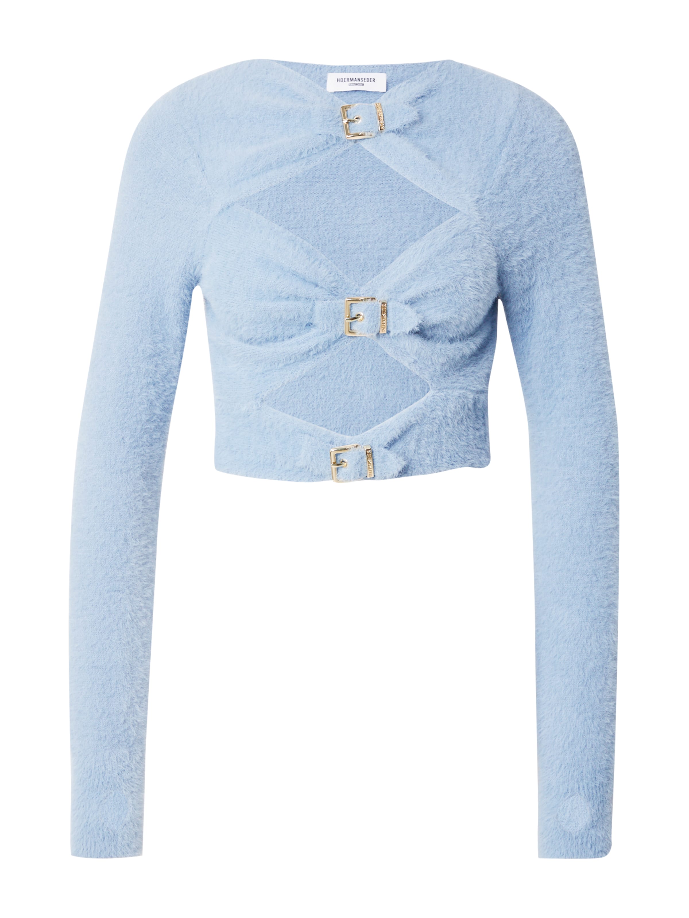 Hoermanseder Trui 'Arlene' in de kleur Lichtblauw, Productweergave