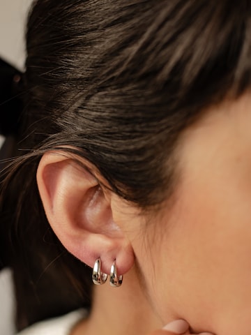 Orecchini 'Dome' di Hey Happiness in argento