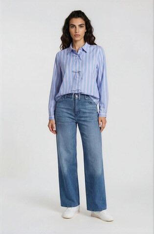 Milano Italy Blouse in Blue