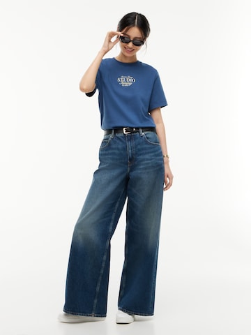 TOMMY HILFIGER Shirt 'STUDIO TOMMY' in Blauw