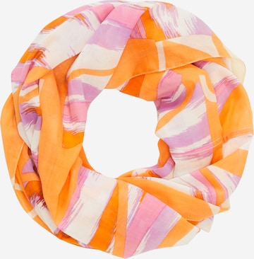 COMMA Tube Scarf in Orange: front