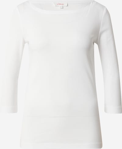 Marškinėliai iš s.Oliver, spalva – balta, Prekių apžvalga