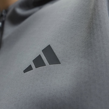 ADIDAS SPORTSWEAR - Casaco de treino em moletão 'Z.N.E.' em cinzento