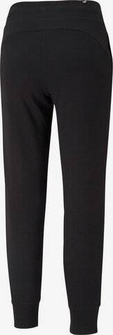 PUMA Tapered Workout Pants 'Essential' in Black