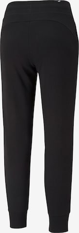 PUMA Tapered Workout Pants 'Essential' in Black