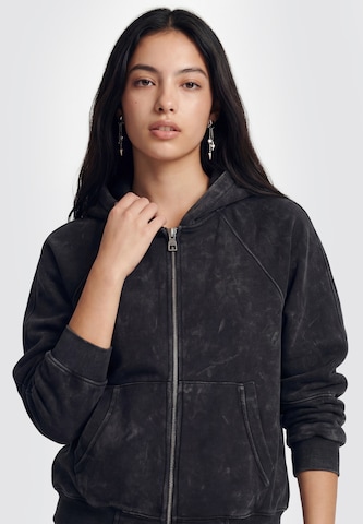 myMo ROCKS - Sudadera con cremallera en negro