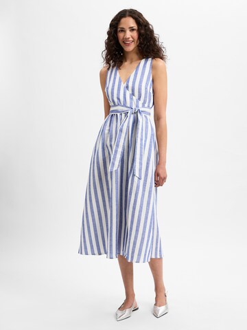 Ambiance Summer Dress in Blue: front