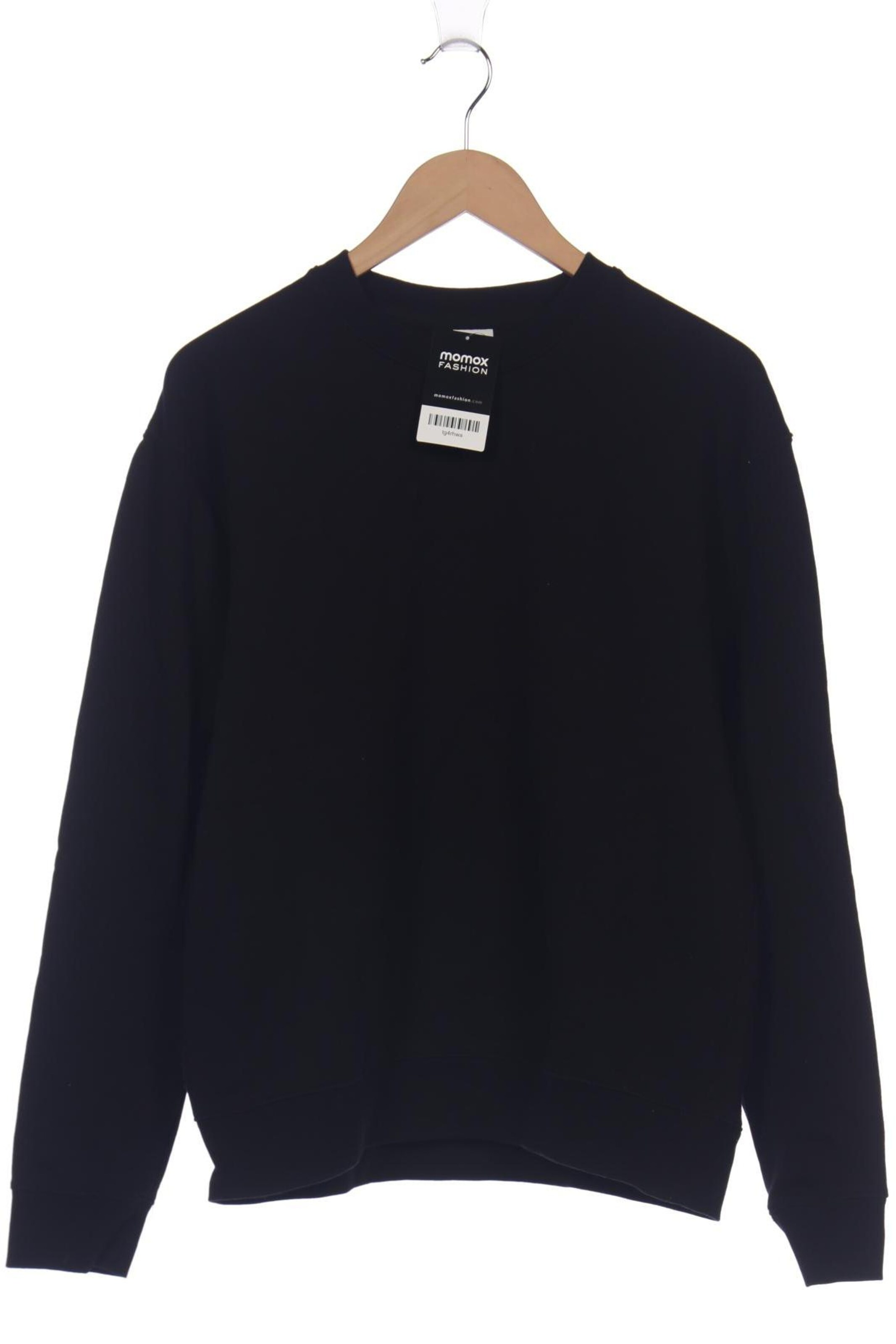 ZARA Sweatshirt & Zip-Up Hoodie in M in Black: front