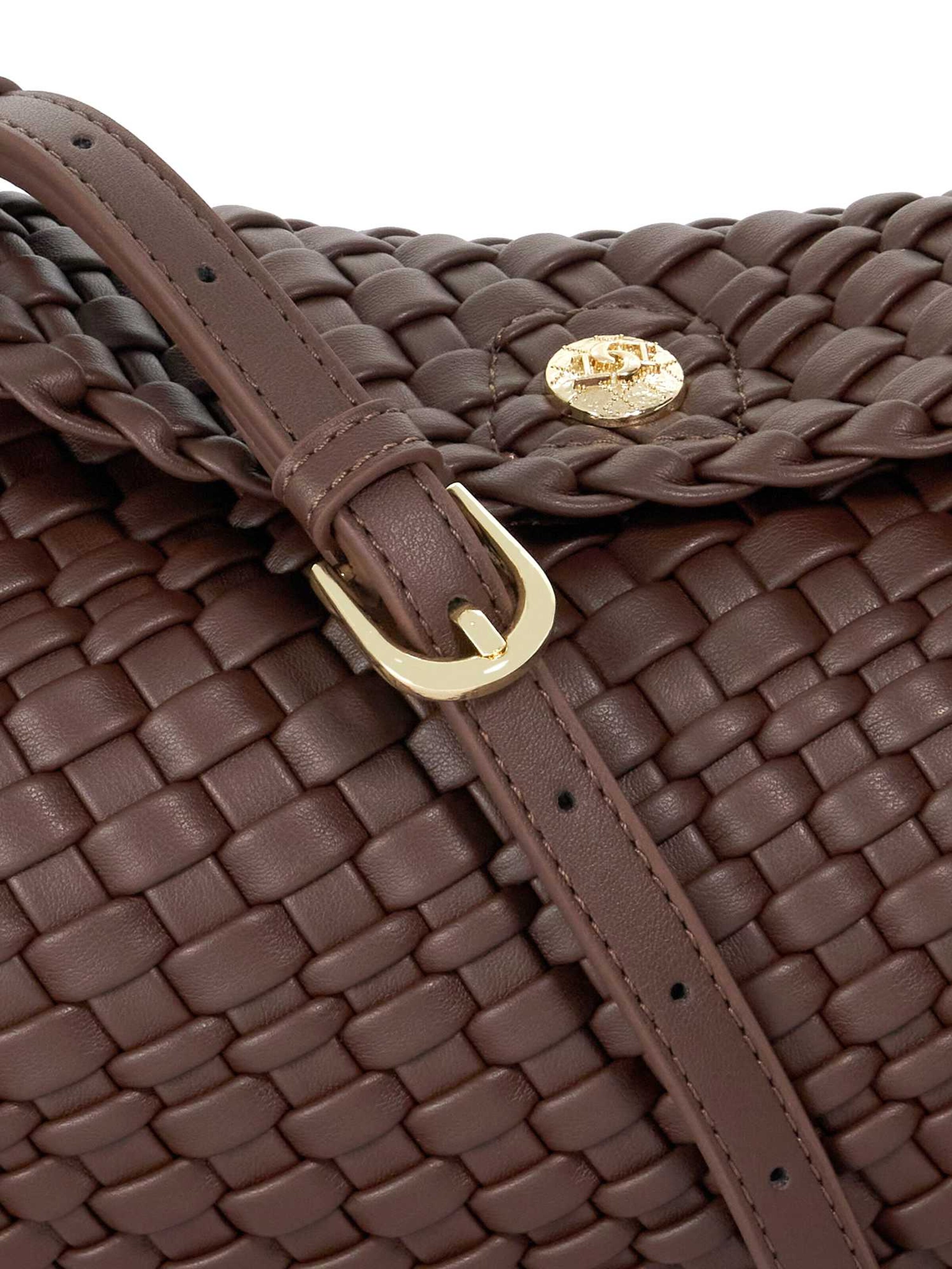 Dune LONDON Clutch in Braun