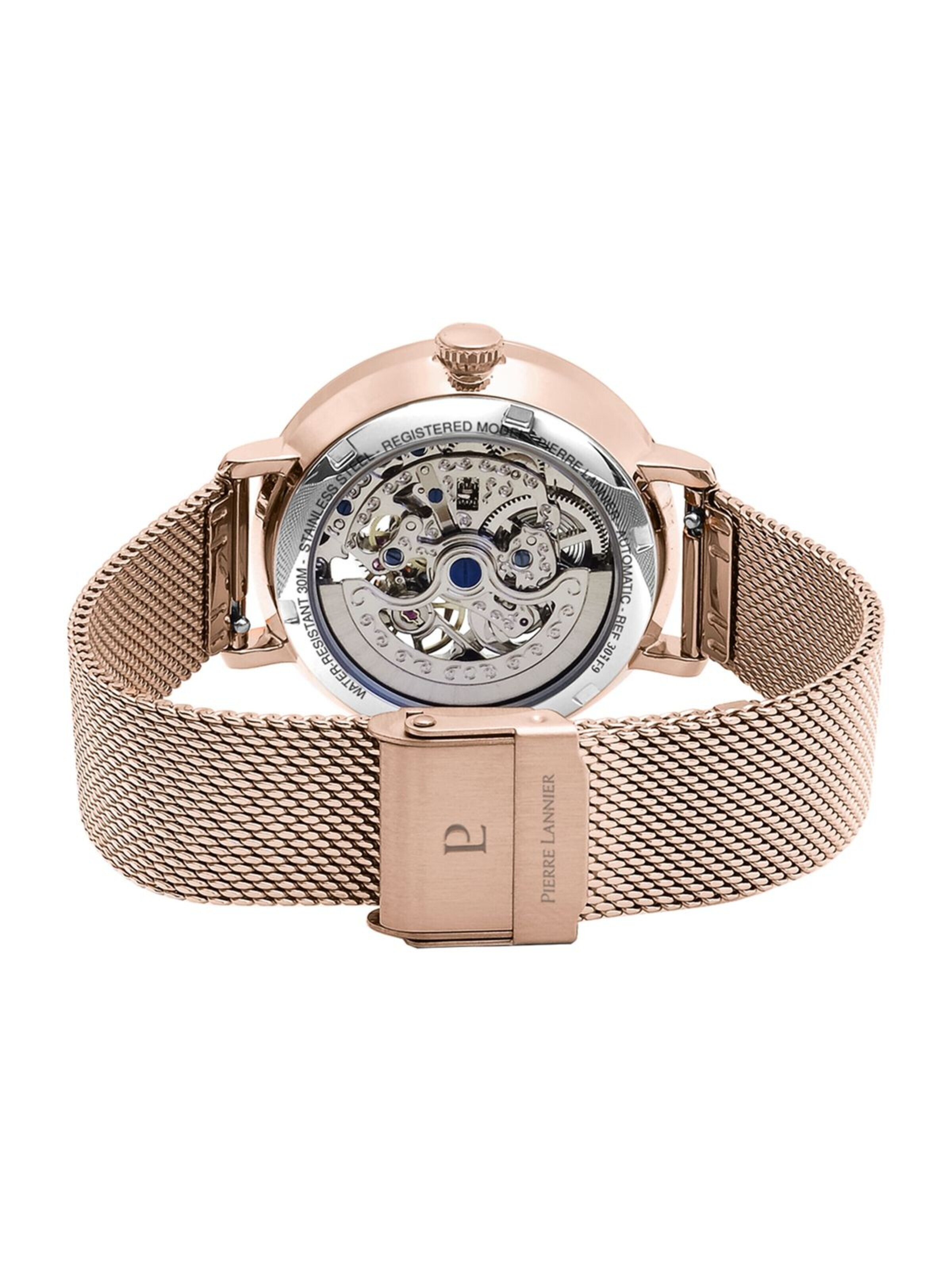Montre à affichage analogique 'Pierre Lannier - Automatic watch Automatic - Automatic watch movement - Watch case width: 35 mm' Pierre Lannier en rose