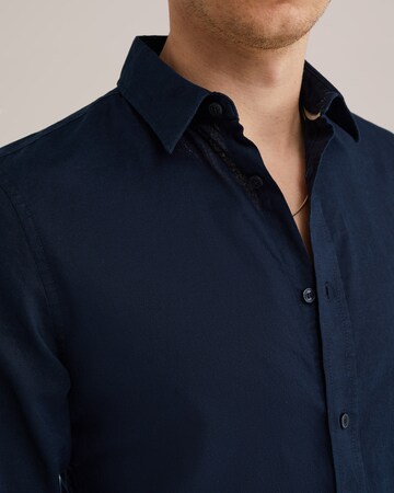 WE Fashion Slim fit Ing - kék