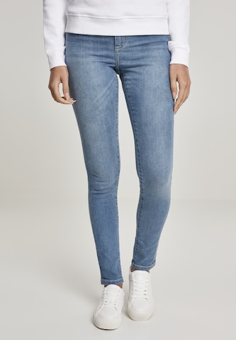 Urban Classics Skinny Jeans in Blau: predná strana