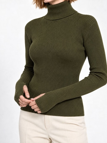 RYVAN Svetr 'Pullover' – zelená