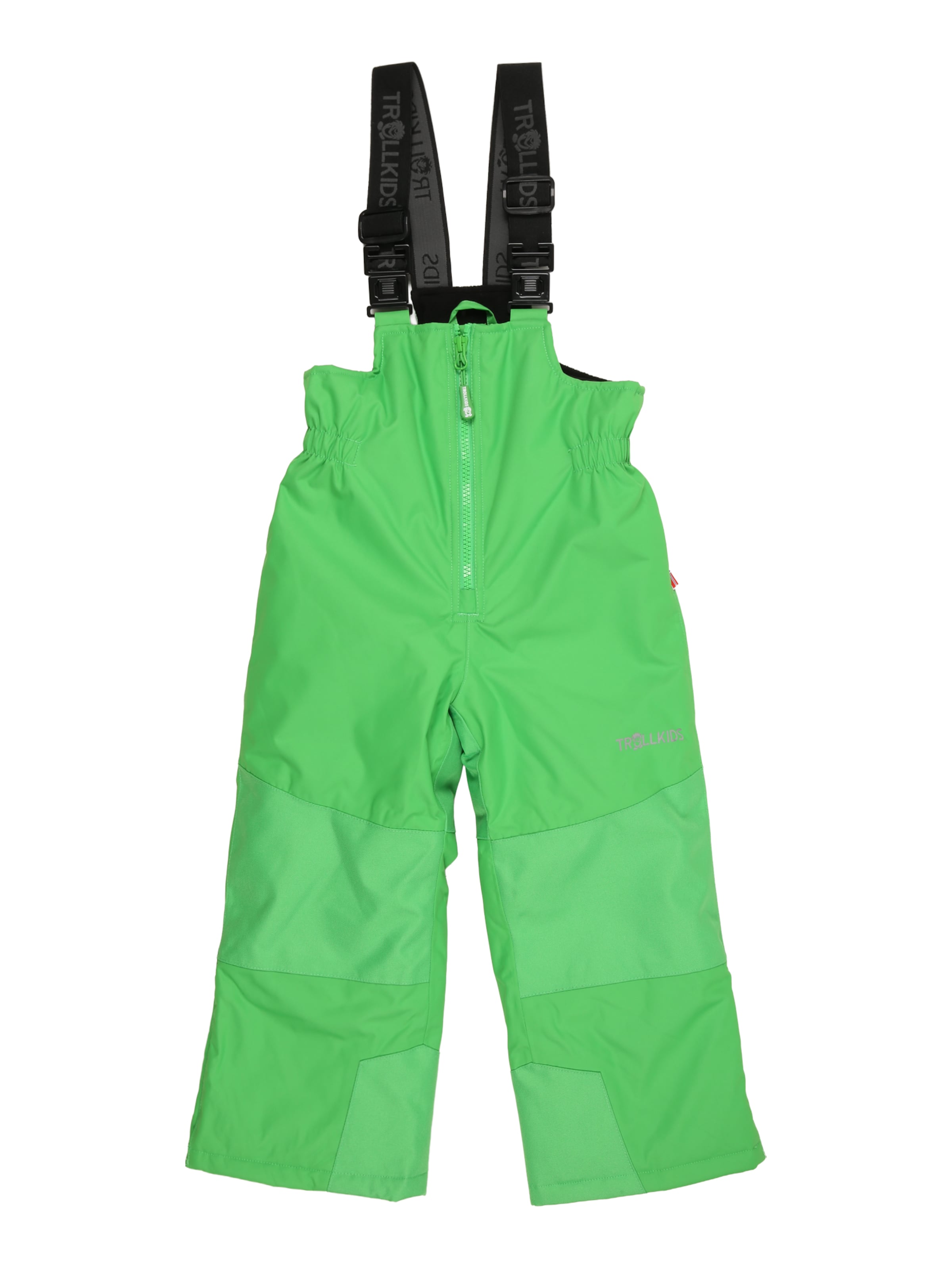 Largi Pantaloni sport 'Nordkapp' de la TROLLKIDS pe verde: față