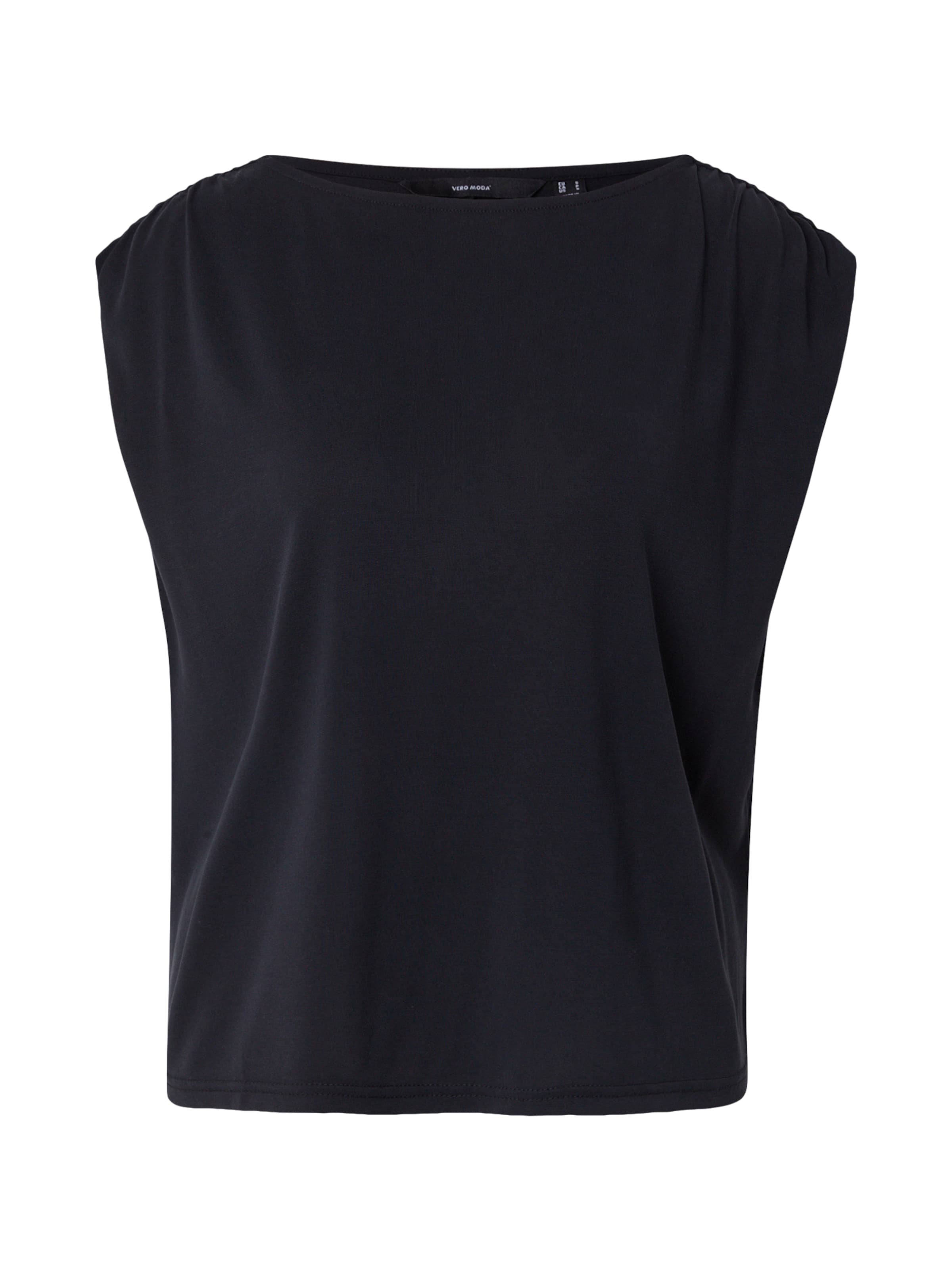VERO MODA T-Shirt 'VMELA' in Schwarz: Vorderseite