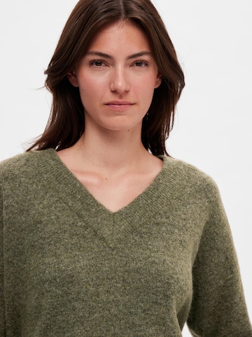 SELECTED FEMME Sweater 'MALINE' in Green