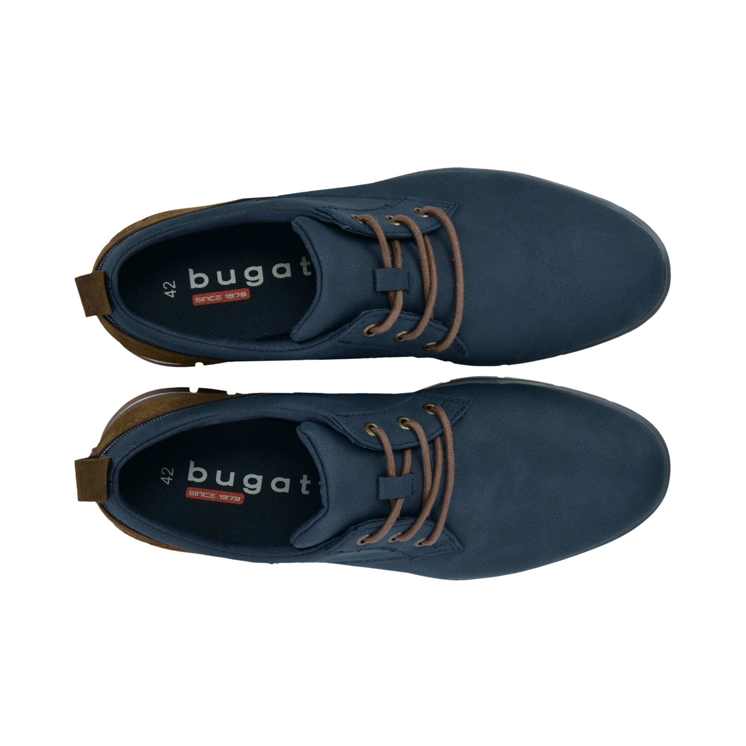 bugatti - Zapatos con cordón en azul