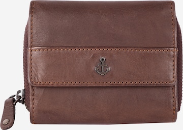 Harbour 2nd Wallet 'Carla' in Brown: front