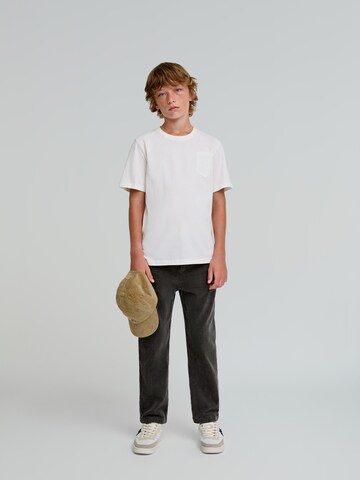 Scalpers Shirt in Wit: voorkant