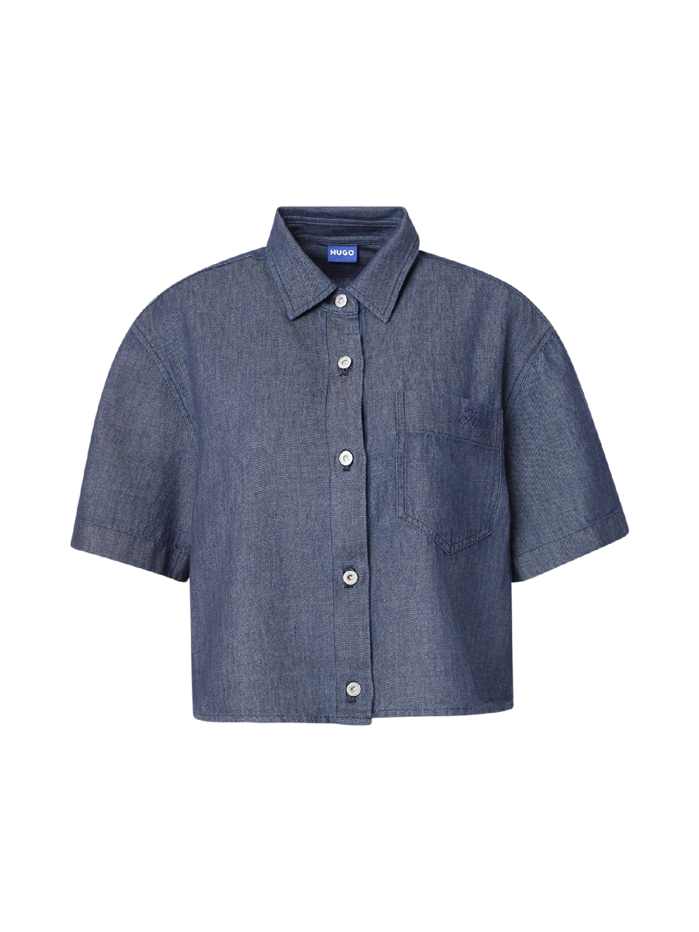 HUGO Μπλούζα 'Erynn' σε μπλε: μπροστά