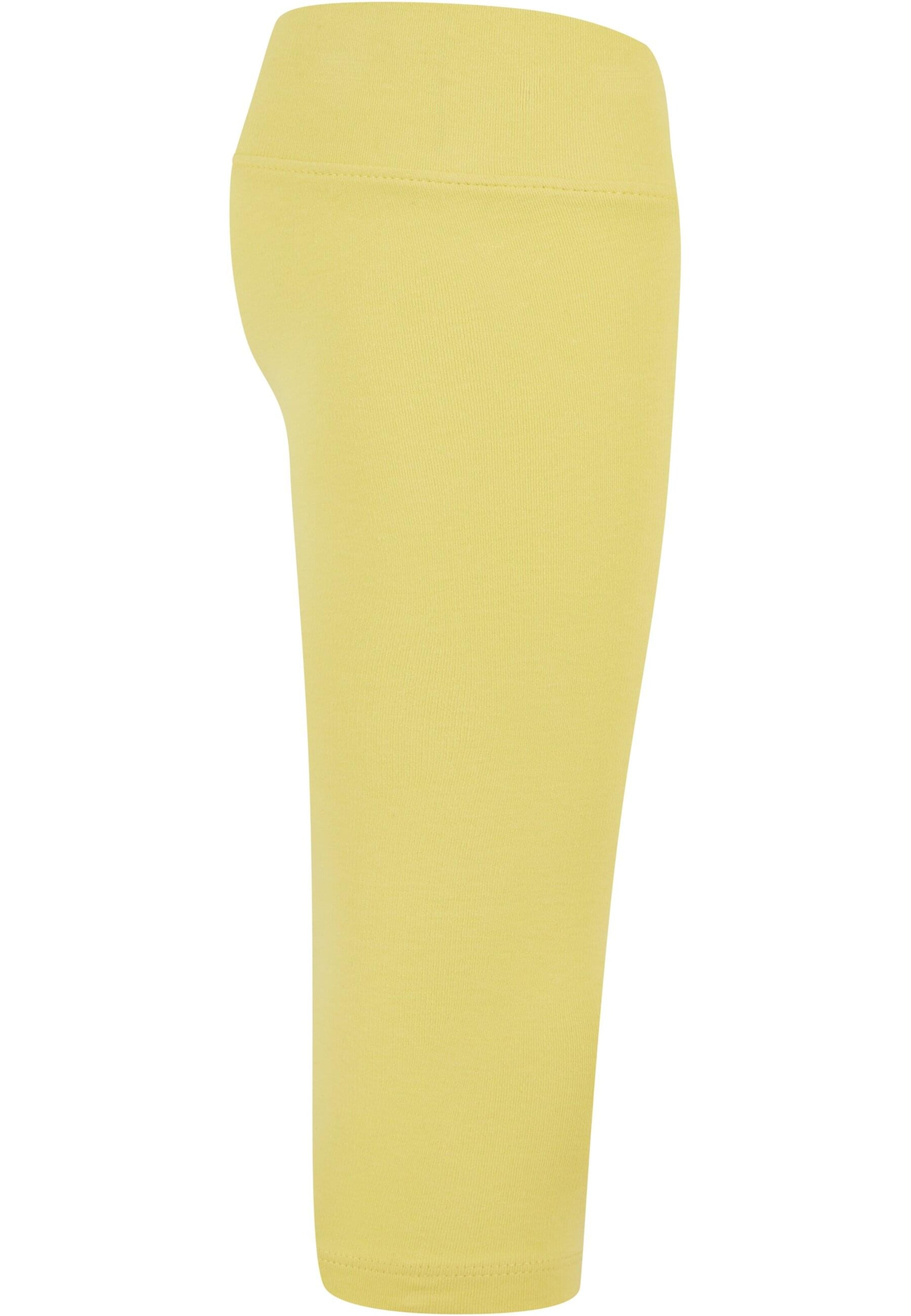Urban Classics Skinny Leggings i gul