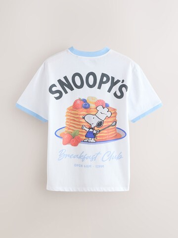 Next Πιτζάμα μακριά 'Snoopy Breakfast' σε λευκό