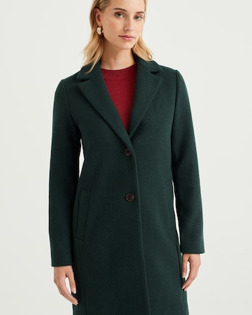 WE Fashion Prechodný kabát - Zelená
