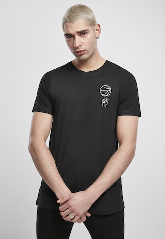 T-Shirt 'Team Tactics' Mister Tee en noir : devant