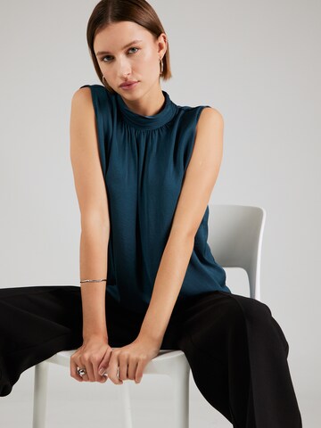 SAINT TROPEZ Blouse 'Aileen' in Blauw: voorkant