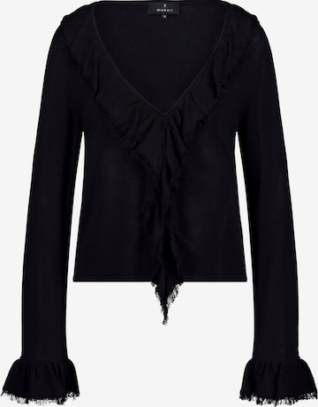 monari Neuletakki värissä musta: etupuoli