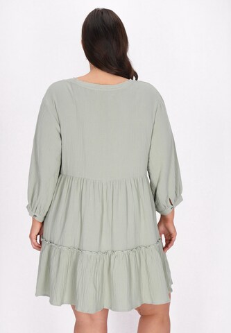 Usha Dress in Green