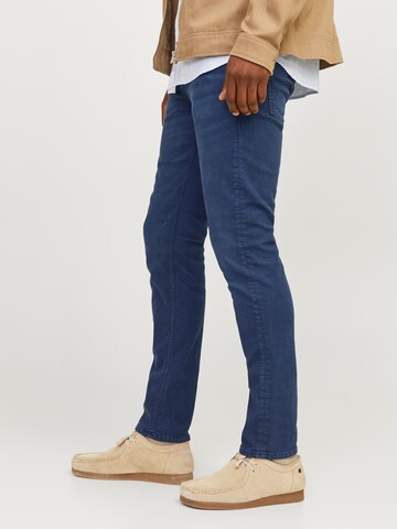 JACK & JONES Slimfit Jeans 'GLENN' in Blau