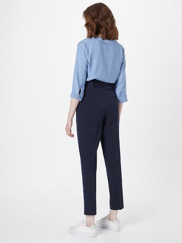 Y.A.S Regular Pleat-Front Pants in Blue