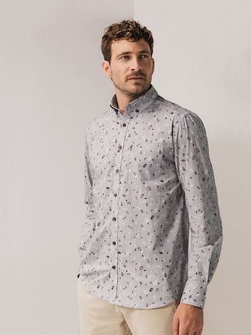 Coupe regular Chemise State of Art en gris