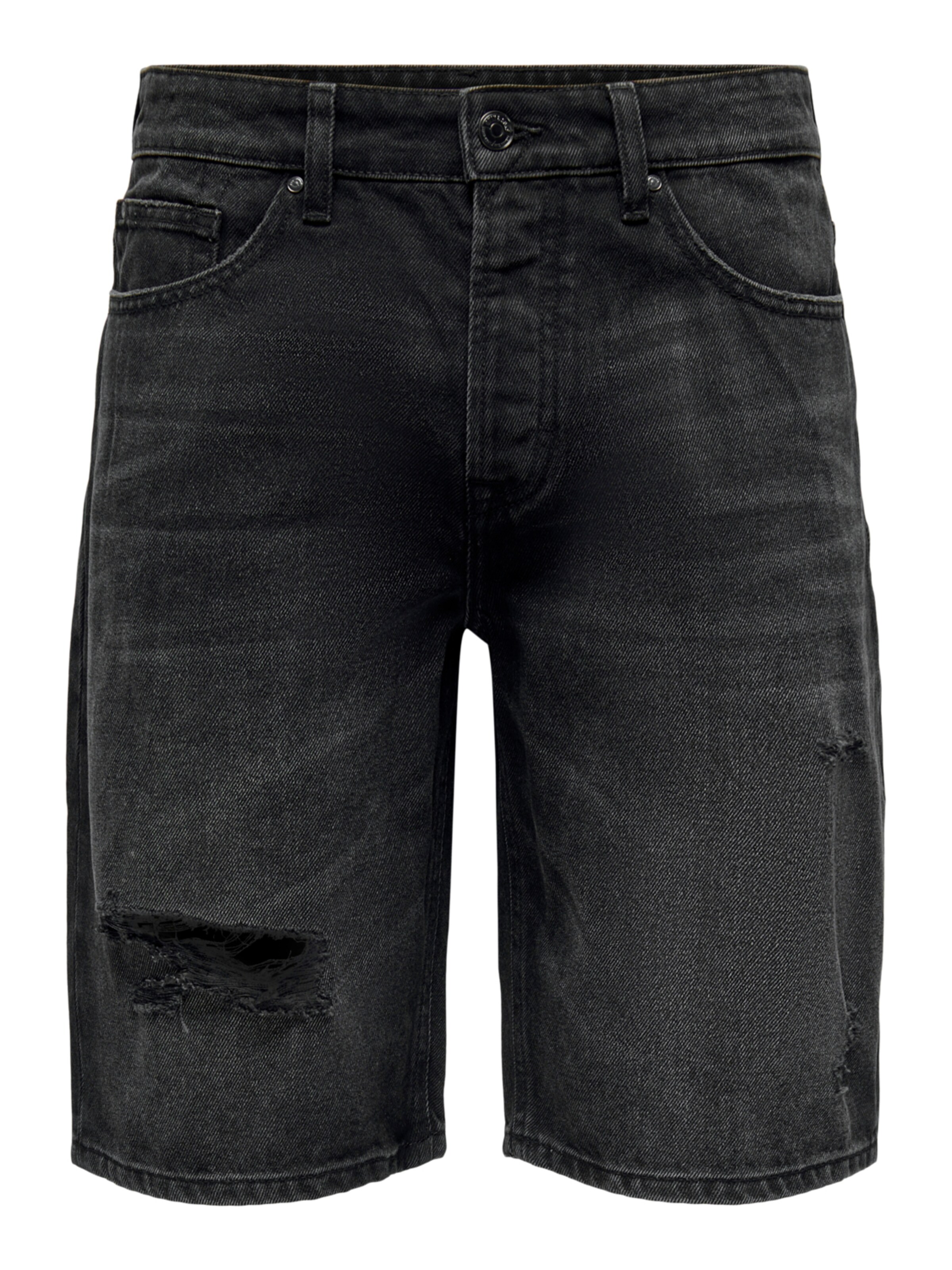regular Jeans 'Avi' di Only & Sons in nero: frontale