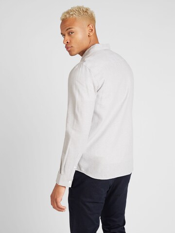 QS Regular fit Button Up Shirt in Grey